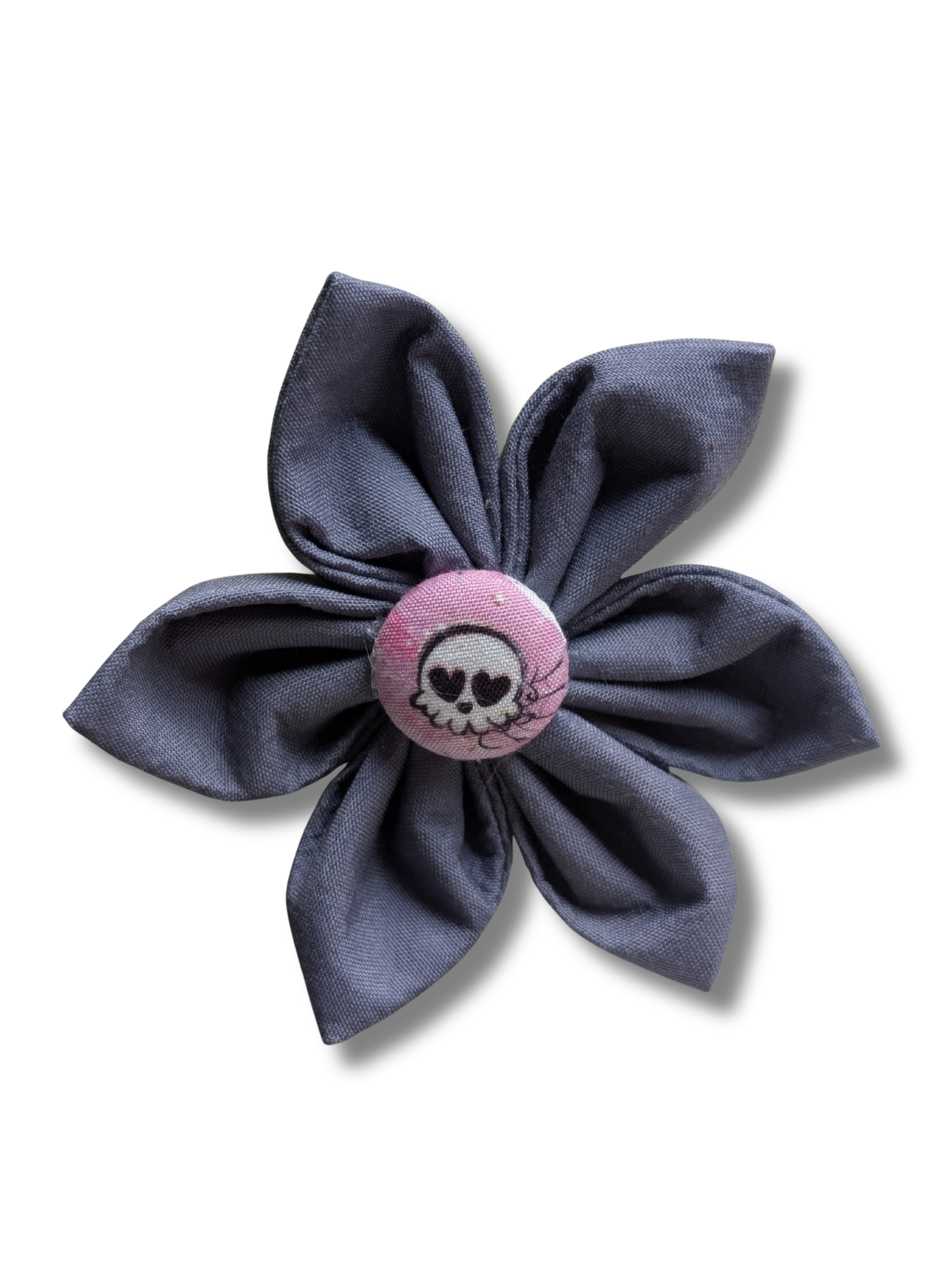 Handmade Dog Collar Flower | Fabric Collar Accessory for Dogs & Cats | Halloween Edition