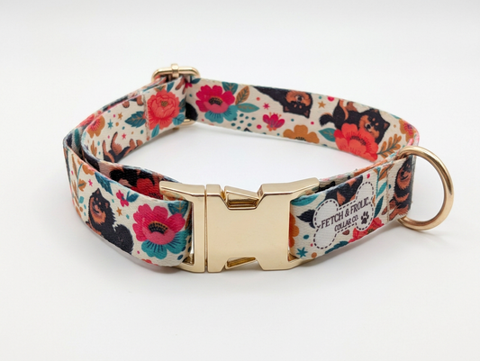 Custom Dog Collar & Leash Set – Featuring Your Dog