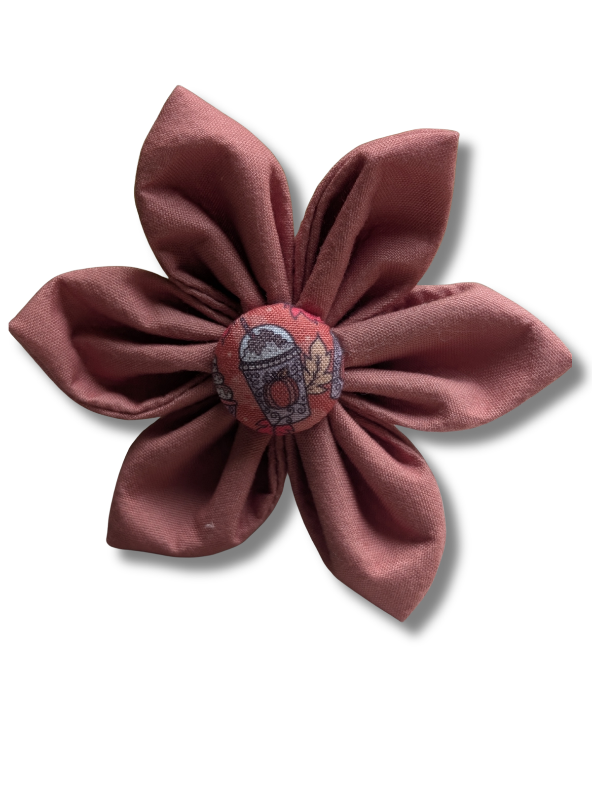 Handmade Dog Collar Flower | Fabric Collar Accessory for Dogs & Cats | Halloween Edition