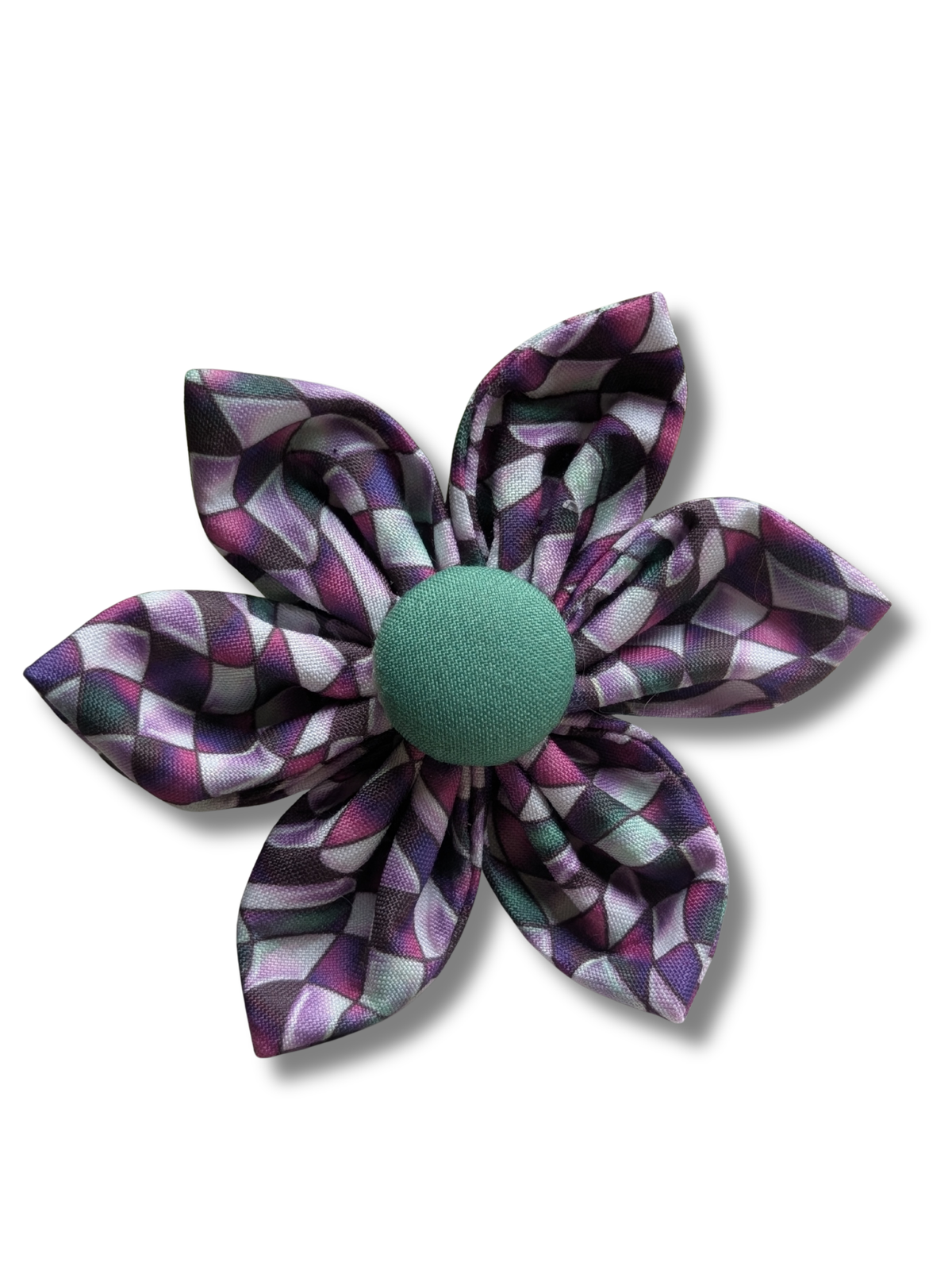 Handmade Dog Collar Flower | Fabric Collar Accessory for Dogs & Cats | Halloween Edition