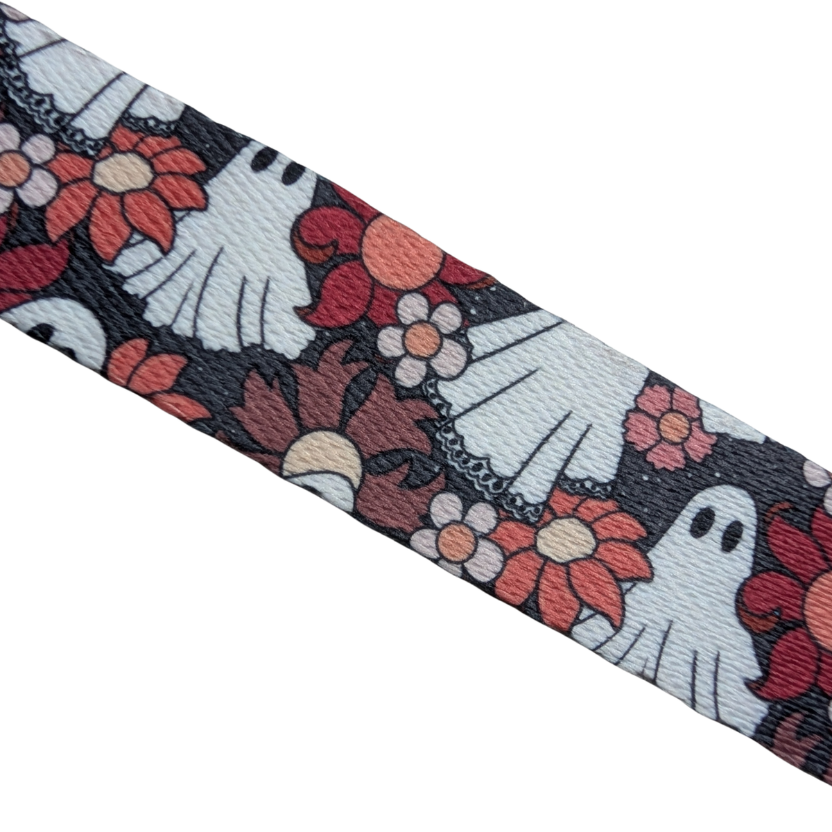 Floral Ghosts Dog Collar