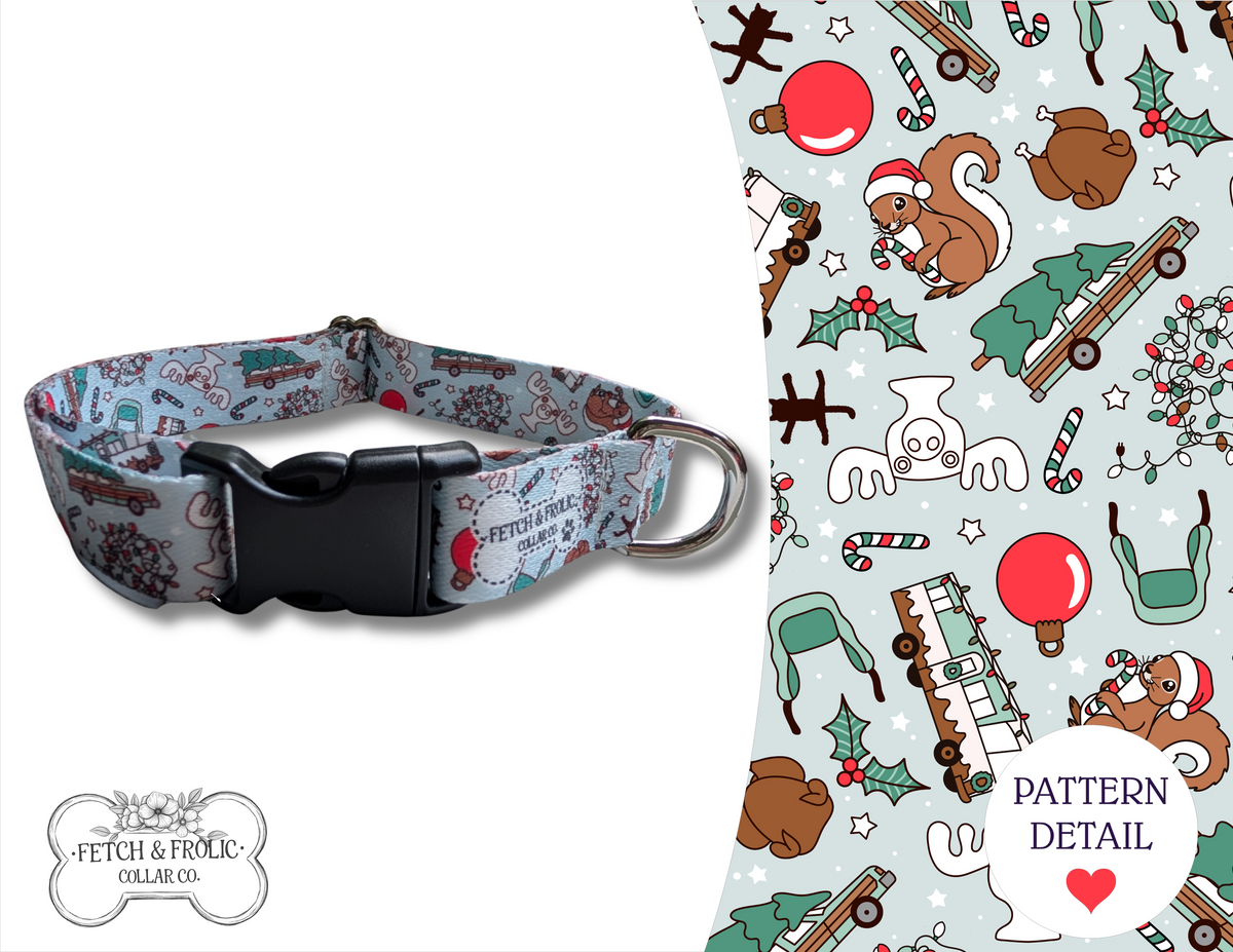 Christmas Holiday Dog Collar