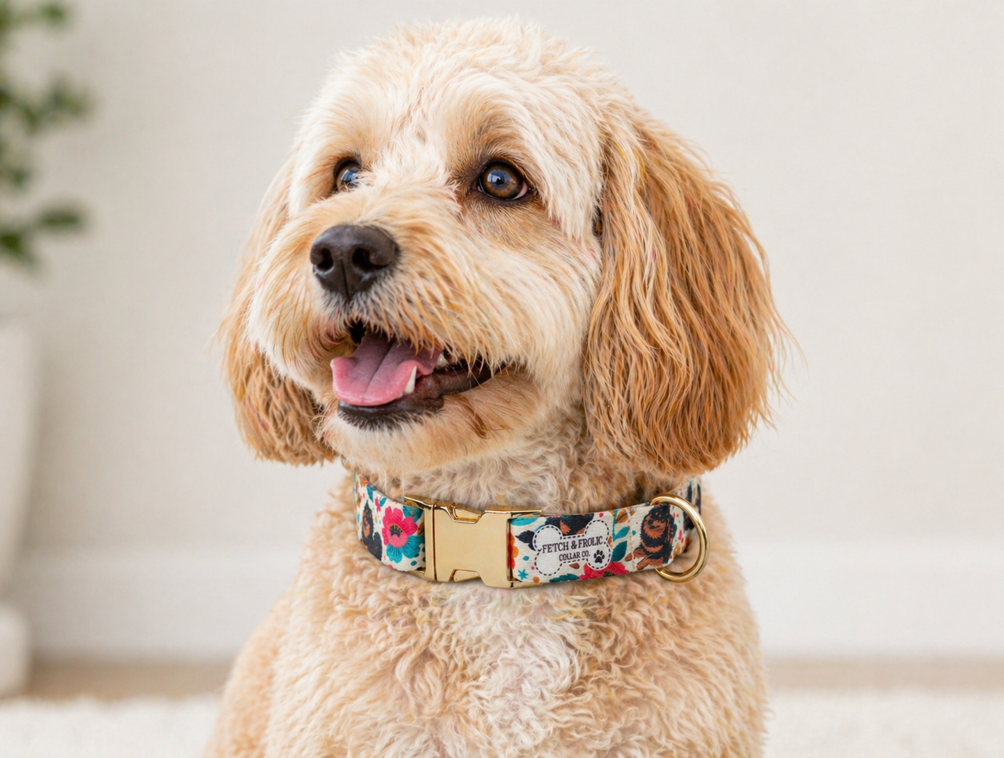 Custom Dog Collar & Leash Set – Featuring Your Dog